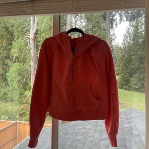 Scuba oversized half zip hoodie from lululemon.